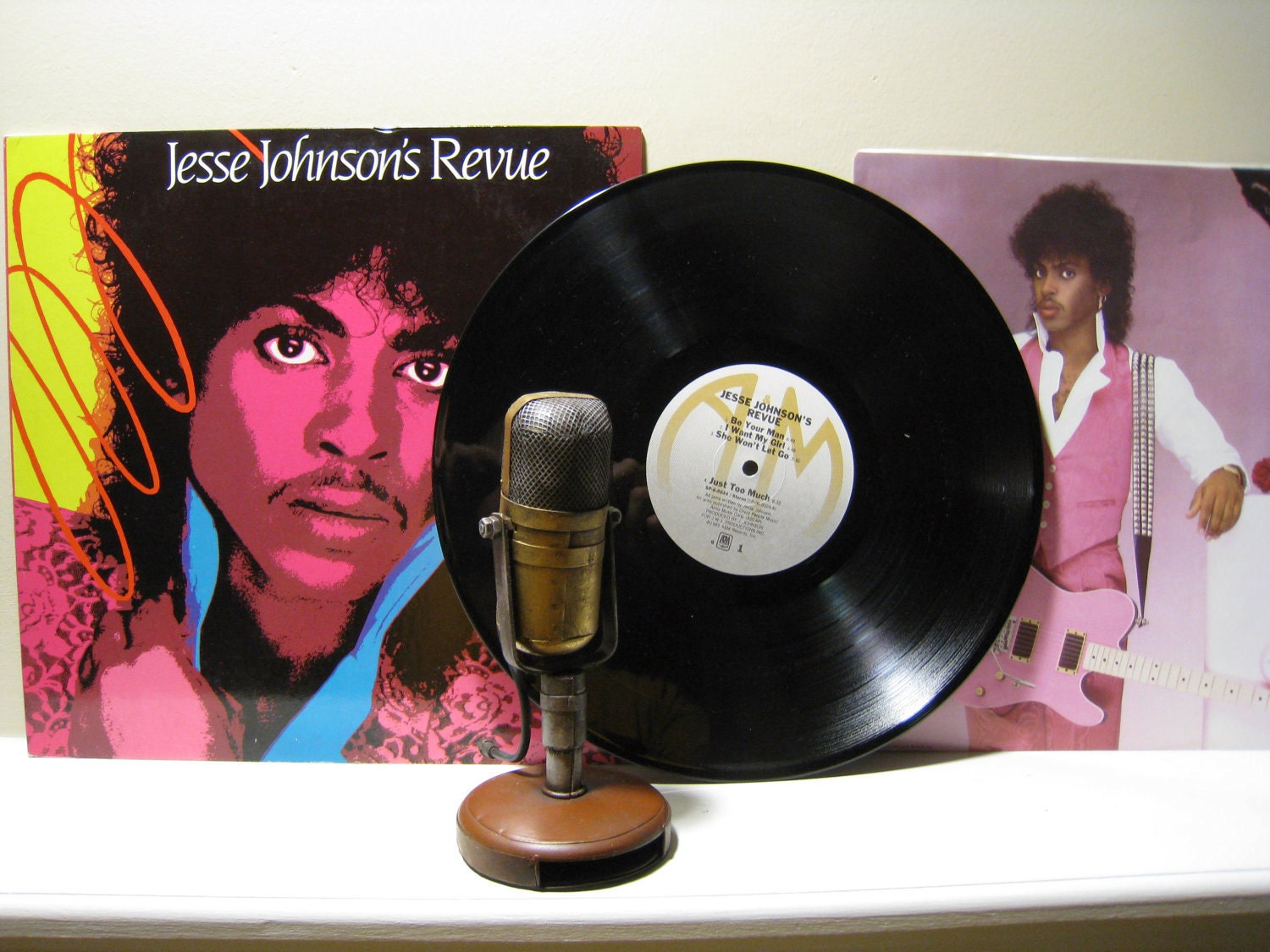 Jesse Johnson Vinyl Record Album "Jesse Johnson's Revue" (Original 1985 A&M Records with inner sleeve)