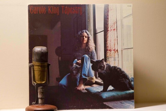 Carole King Vinyl Record Album "Tapestry" (Original 1971 Ode Records