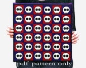 Skulls Cross Stitch Pattern PDF