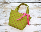 The Polka Tote - Toddler Tote - Can Be Personalized