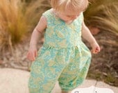 INSTANT DOWNLOAD- Katelyn Romper (Sizes 6/12 mos to Size 6) PDF Pattern and Tutorial