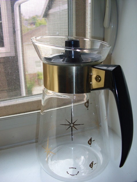 Starburst Pyrex Coffee Server