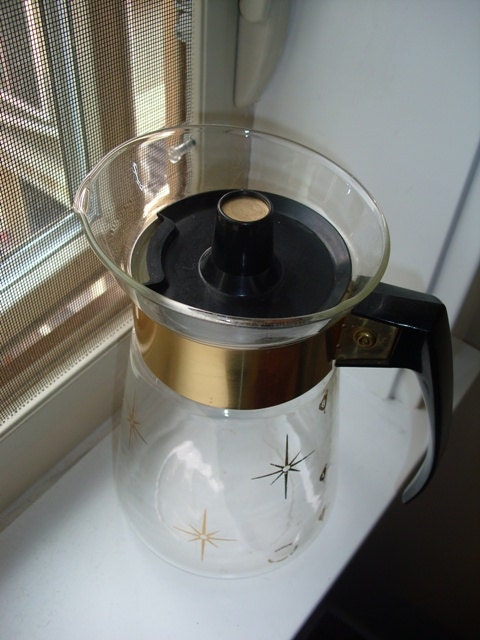 Starburst Pyrex Coffee Server