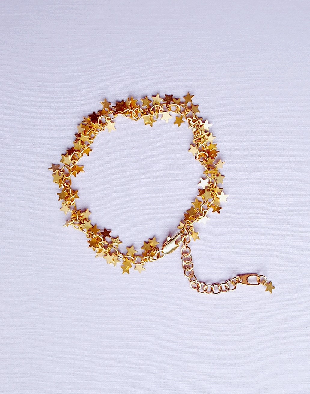 Stars bracelet, Celestial bracelet, Gold stars bracelet, Galaxy bracelet, Romantic fairy tale bracelet, Stars jewelry, Gift for her