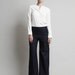Silk Long-Sleeved Shirt - Pure White Silk