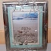 Personalized 11x14 Sandwriting with Seaside Border-BLUE