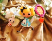 Lalaloopsy Alice in Lalaloopsyland Doll necklace