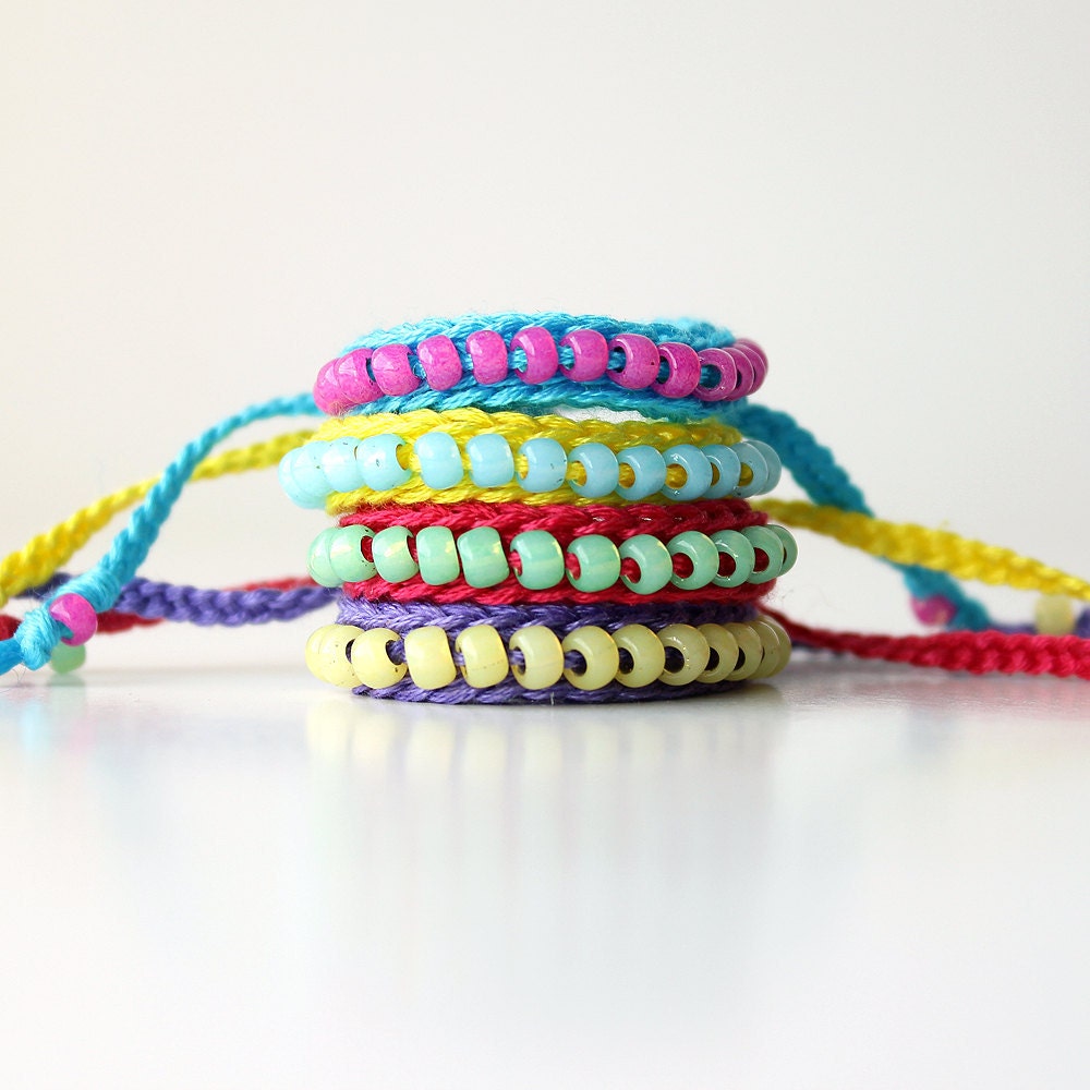 Custom Newborn Baby Bracelet, Choose your colors