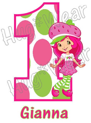 Custom Strawberry Girl Shortcake Birthday Tutu