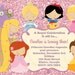 Princess Invitation Disney Inspired-Digital File
