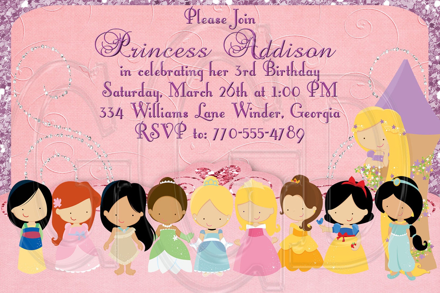 Cute Batman Birthday Party Invitation Customizable Print Your Own