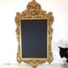 Vintage Frame Chalkboard Gold Ornate Framed Chalk Board Memo Board