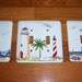 Custom order - Nautical themed light switch covers
