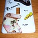 Pirate themed steel single lightswitch cover