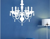 Chandelier----Removable Graphic Art wall decals stickers home decor