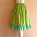 plus size skirt // womens upcycled spring skirt