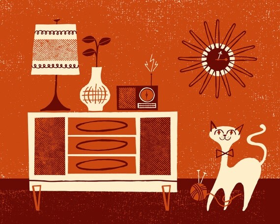 Retro Kitty Time