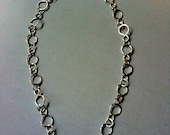 Infinity link necklace