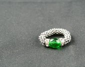 Green Stretch Ring