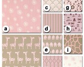 Custom Crib Bedding You Design   Bumper and Bedskirt in Pink Premier