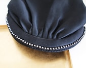 Vintage Black Rhinestone Formal Clutch Holiday Party Purse - New Years SALE