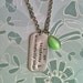 I Am Fearfully And Wonderfully Made...Hand Stamped Necklace