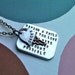Having A Child Makes You Love In Ways you Never Thought Possible...Hand Stamped Necklace