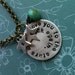I Love You To The Stars And Back Again...Hand Stamped Necklace