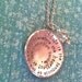 NEW-For the LOVE of HULA...Hand Stamped Necklace