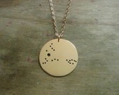 Pisces Constellation Pendant Necklace