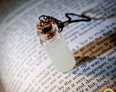 Green Glow in the Dark Vial Charm