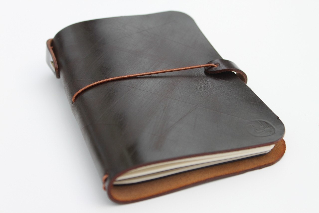MIDORI passport size - MOLESKINE pocket size - FIELD notes leather cover