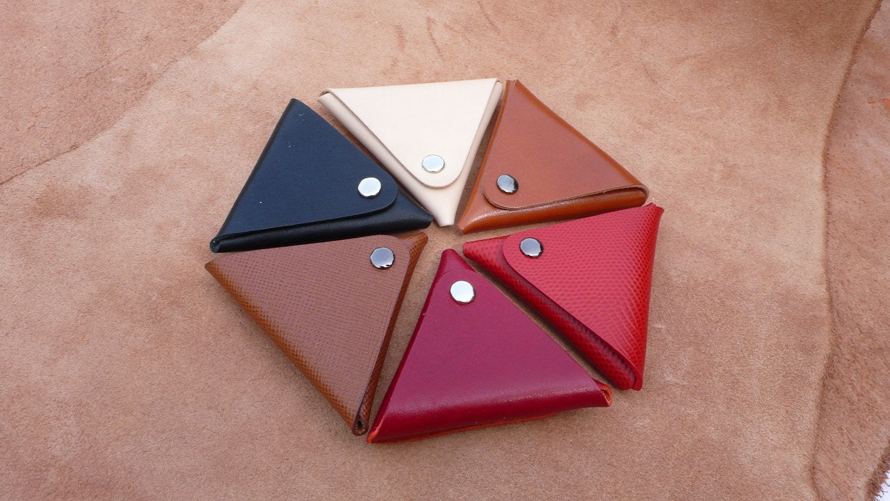 On Sale - Leather Coin Purse