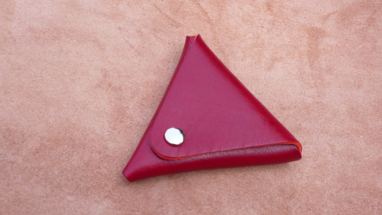 On Sale - Leather Coin Purse