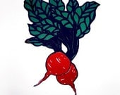 Obtain A Yield -- beets screenprint