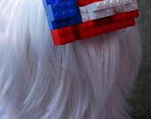 Lego Hair clip Patriotic