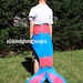 Mermaid costume - mermaid tail & crown for toddlers and girls