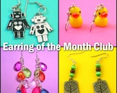 Earring of the month club- 12 months