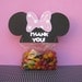 Minnie Mouse Ears Treat & Party Favor Thank You Goodie Bags Toppers Set of 6