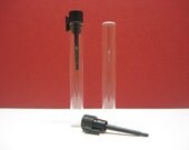 Glass perfume sample vials (10 count purse, travel, bath, aromatherapy )