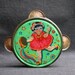 Fun colorful tambourine. Vintage collectible toy.