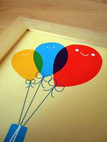 A4 Art Print - 'Lets Have Fun Today' - Cute Typography / Digital Print / Nursery Print / Kids Art / Playroom