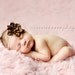 Brown Flower Headband