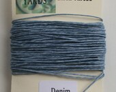 10 yrds Denim 4 ply Irish Waxed Linen Thread