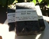Bamboo Activated Charcoal Beer Soap