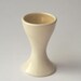 White and Yellow Egg Cup