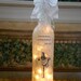 Wine bottle light - Love one another