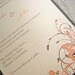 Floral Wedding Invitation With Crystal Accents - Choose your custom colors