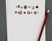 SALE: dials - pack of 3 greeting cards