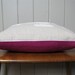 Hand Screen Printed Dream Big Cushion in White